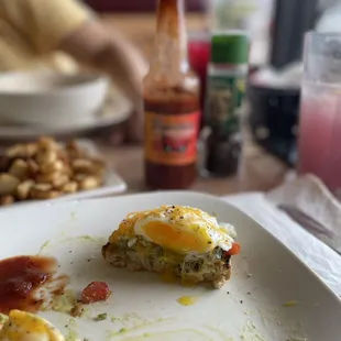 Perfectly poached egg