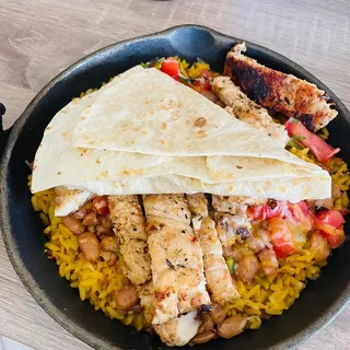 Jerk Chicken & Charros Skillet