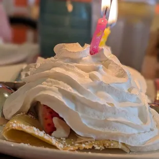 Surprise birthday treat with BOGO breakfast