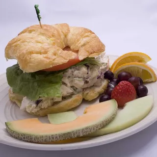 Chicken Waldorf Croissant Sandwich