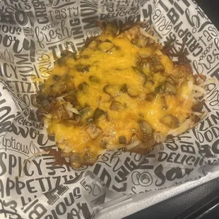 Shredded hash browns