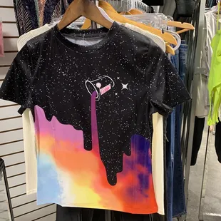 Space tops , crop tops , sweaters ,