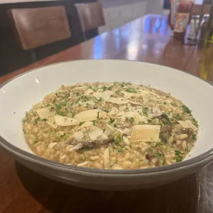 Risotto with Porcini mushrooms