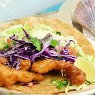 Battered Fish Taco