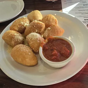 Bruno Dough w/ chunky marinara