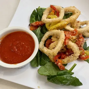 Calamari yum!