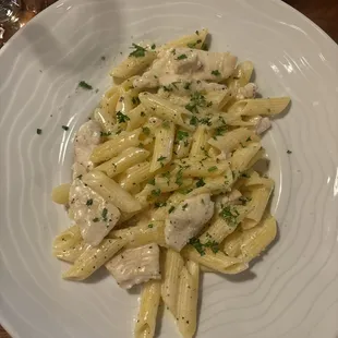 Fettuccine Alfredo Gluten free penne