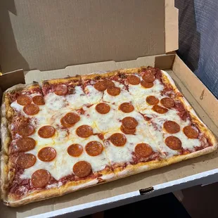 12 piece pepperoni pizza