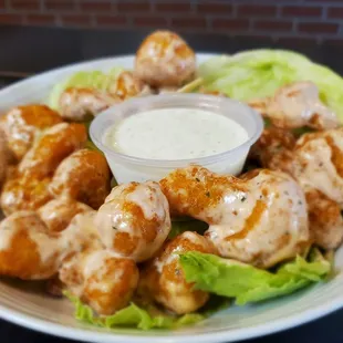 Buffalo Cauliflower Bites