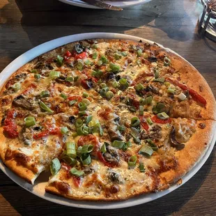 The Mushroom Special Pizza