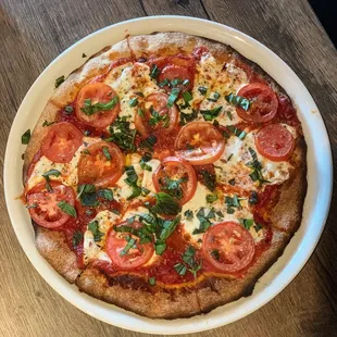 Margherita pizza