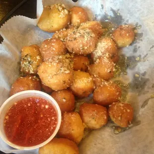 Amazing Parmesan pops