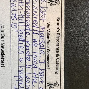 My review
