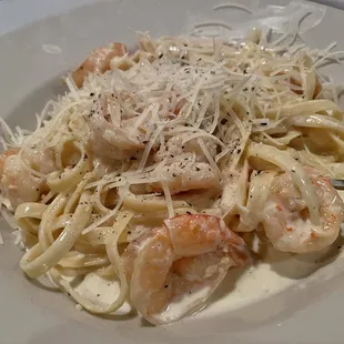 Shrimp Fettuccine Alfredo