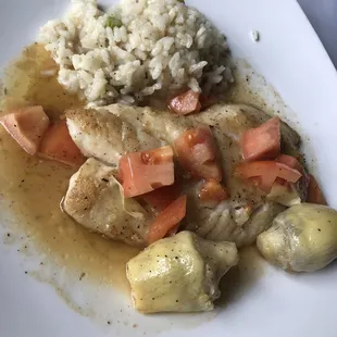 Pan Seared Orange Roughy