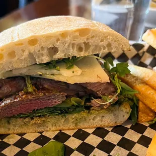 Beef and Manchego Sandwich (chef special)