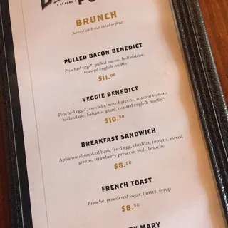 Breakfast Sandwich