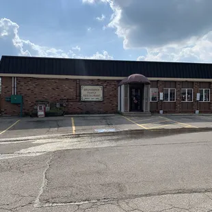 They have two entrances.