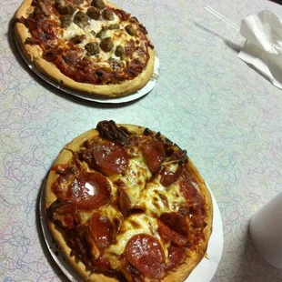 we just got 2 individual pizzas &amp; sodas and 1 hour of bowling and shoe rental for like $8 off of living social voucher! STRIKE!