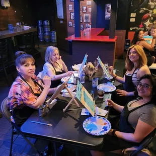 June 15th Paint and Sip at Gravy Train Saloon