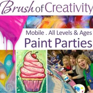 Brush of Creativity Paint Parties &amp; MORE!