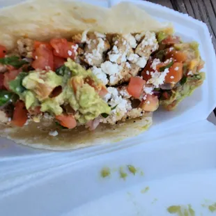 Chicken taco