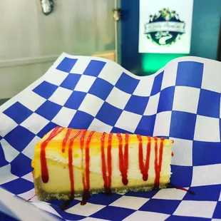 Mango cheesecake   now serving desserts!