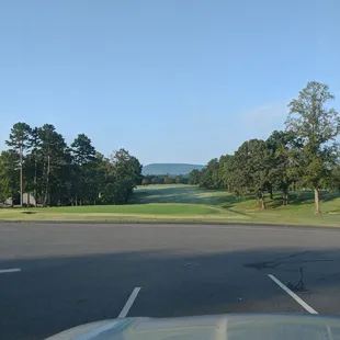 Beautiful morning in for a tee time.