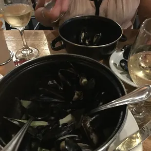 Bucket of Mussels