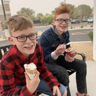 Kids love Bruster&apos;s and keep asking to go back!