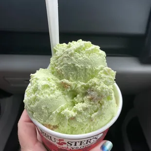 Key lime pie ice cream
