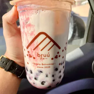 Grape Fruit Latte