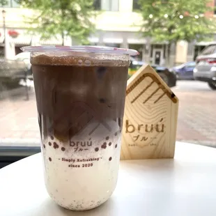 Hojicha Milk Tea