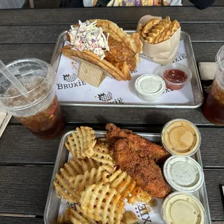 2 JUMBO TENDERS & FRIES
