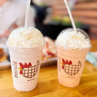 Strawberry and orange Smoothies