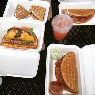 Waffle Burger