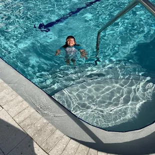 Private swim lessons available at the JCC as well as a swim team to join