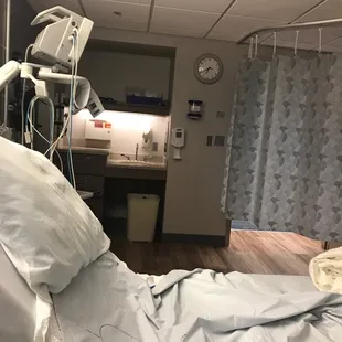 My hospital room.