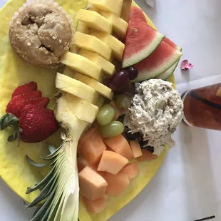 Chicken salad platter