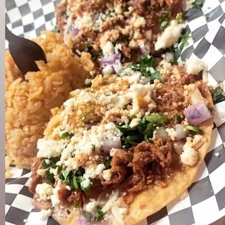 2 Birria Tostadas