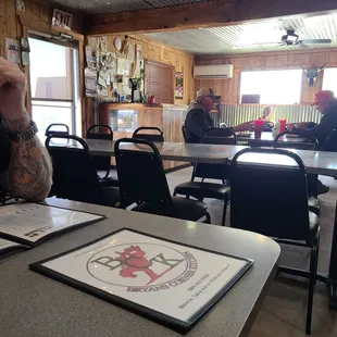a man sitting at a table