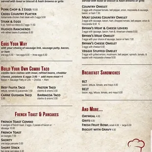 Menu Page 4
