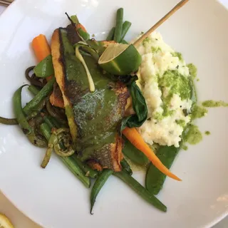 Pan Roasted Bronzino