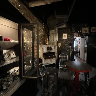 the interior of the brewery