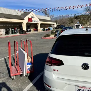 Ace always has the essentials for all the DIYers out there... And perfect answers also! These guys are great! Even sheetrock!