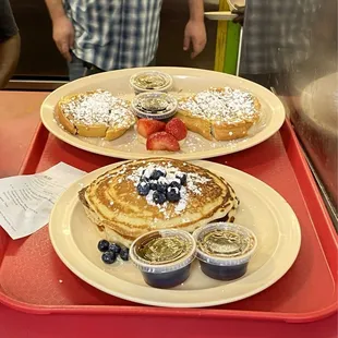 Order of Pancakes and French Toast