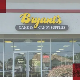 the front of the store