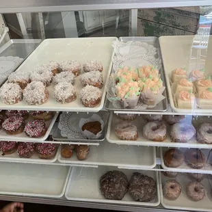 a variety of doughnuts