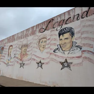 Legends mural