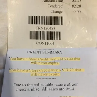 My BSI Comics store credit "will never expire"!